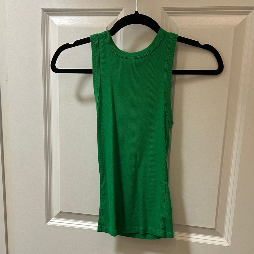 a new day Vibrant Green Tank Top